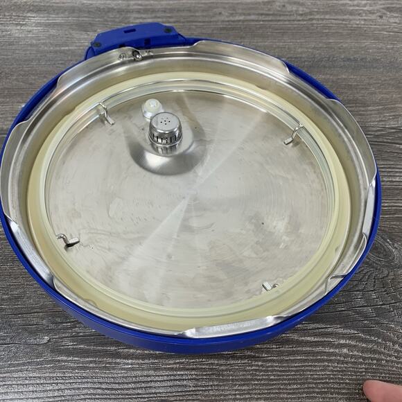 Instant Pot Lux Breezy Blossom 60 6 Quart Pressure Cooker Lid Only Replacement - Picture 8 of 8